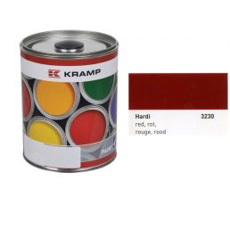 Vopsea Hardi roșu – 1 litru (3230)