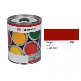 Vopsea Welger roșu – 5 litri (3540)